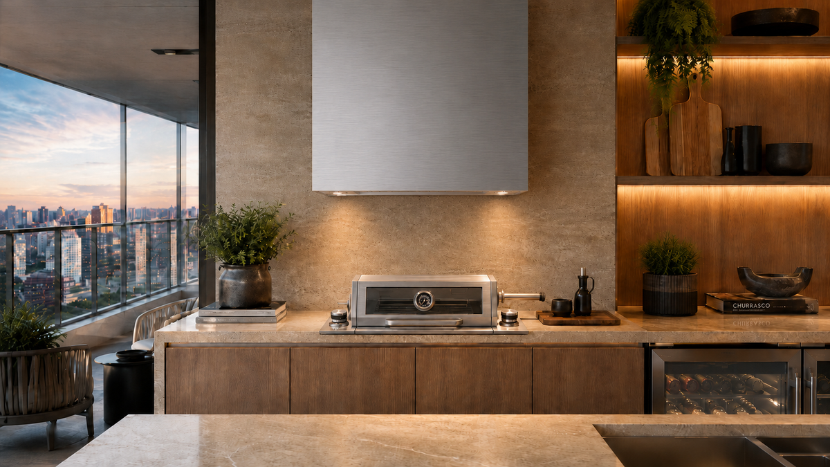 Cooktop a Gás + Acessórios + Rangetop + Coifa + Exaustão