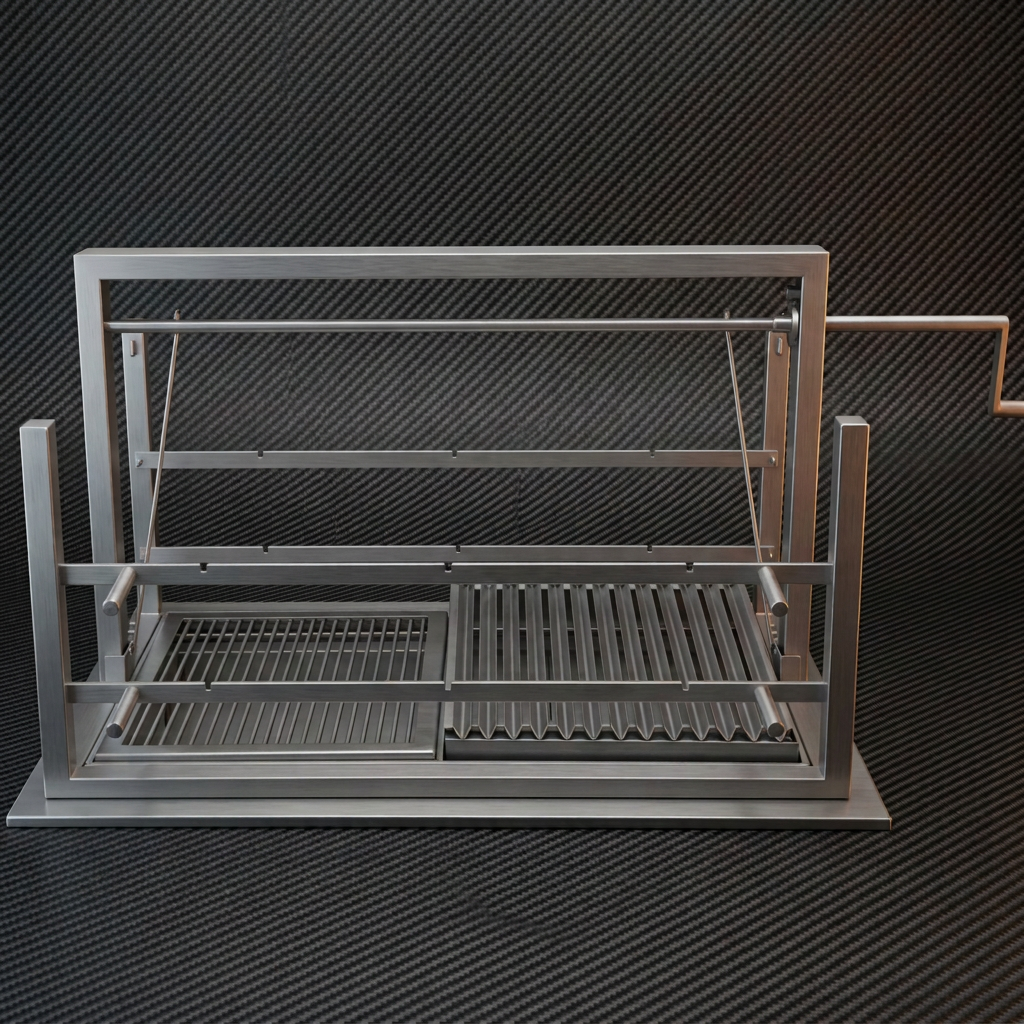 Grill Manivela Lateral 70 cm grelha