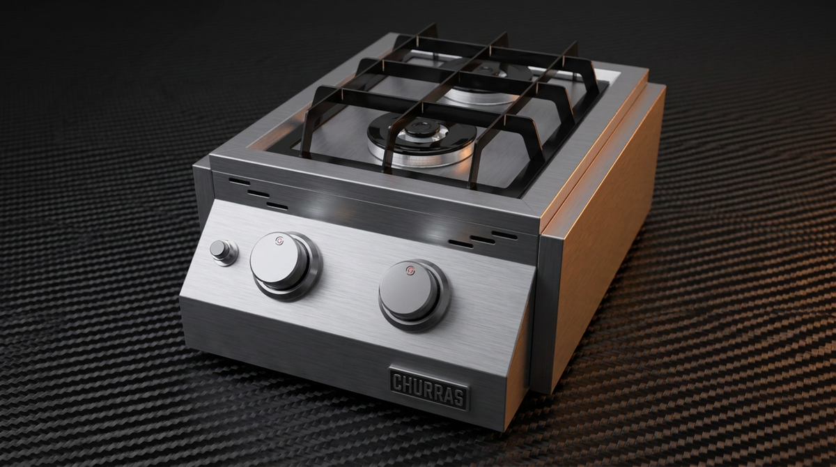 Fogão RANGETOP 2 Bocas - De Embutir - INOX 304