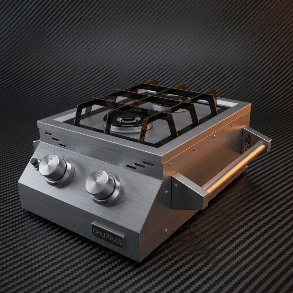 Fogão RANGETOP 2 Bocas - Portátil - INOX 304
