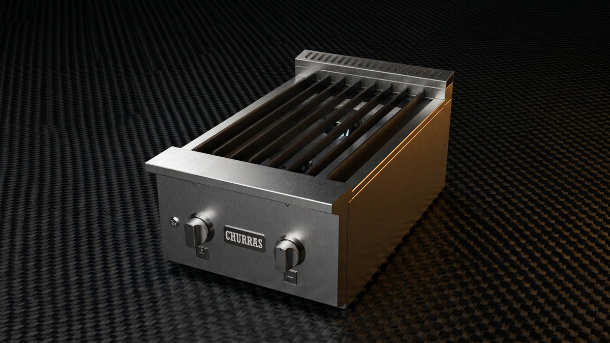 Fogão RANGETOP 2 Bocas - Profissional - 60.000 Btu's - INOX 304
