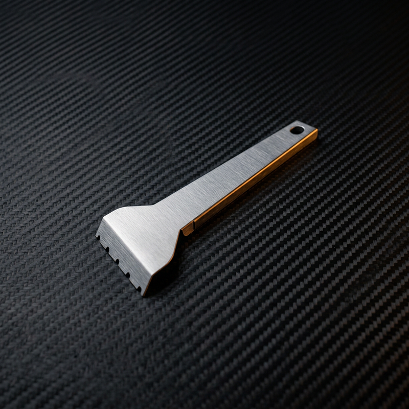 Raspador de grelhas em aço inox
